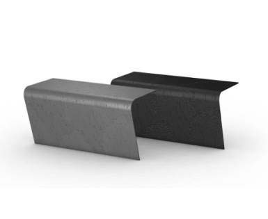 Wedi 76447522 Sanoasa Top Ready to Use Surface for Bench 3 Carbon Matt Black (Ready to Use Surface Only)