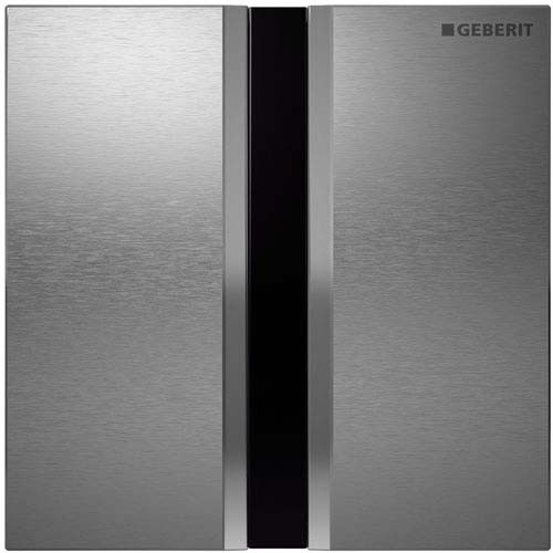 Geberit Touchless Urinal Control - Sigma50 - Mains Powered - Brushed Stainless Steel [116026GH1]
