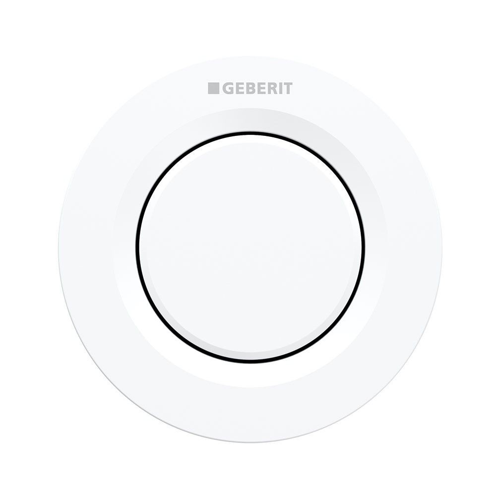 Geberit Single Flush Button Pneumatic Type 01 - White [116040111]