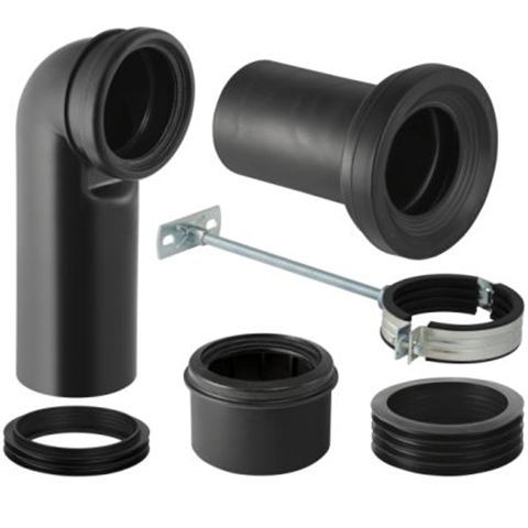 Geberit Drainage connection set for back to wall WC [131082161]