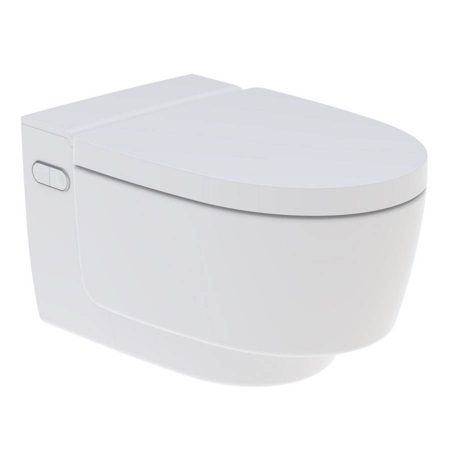 Geberit Mera Comfort Rimless Wall Mounted Shower Toilet - White [146210111]