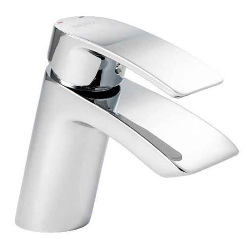 Pegler Waterfall Mini Monobloc Basin Mixer Low Pressure 0.1 - 0.3 bar - Chrome [4K7002]