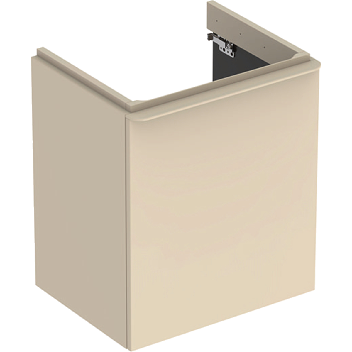 Geberit 500365JL1 Smyle Square 550mm Right Hand Door Vanity Unit - Sand
