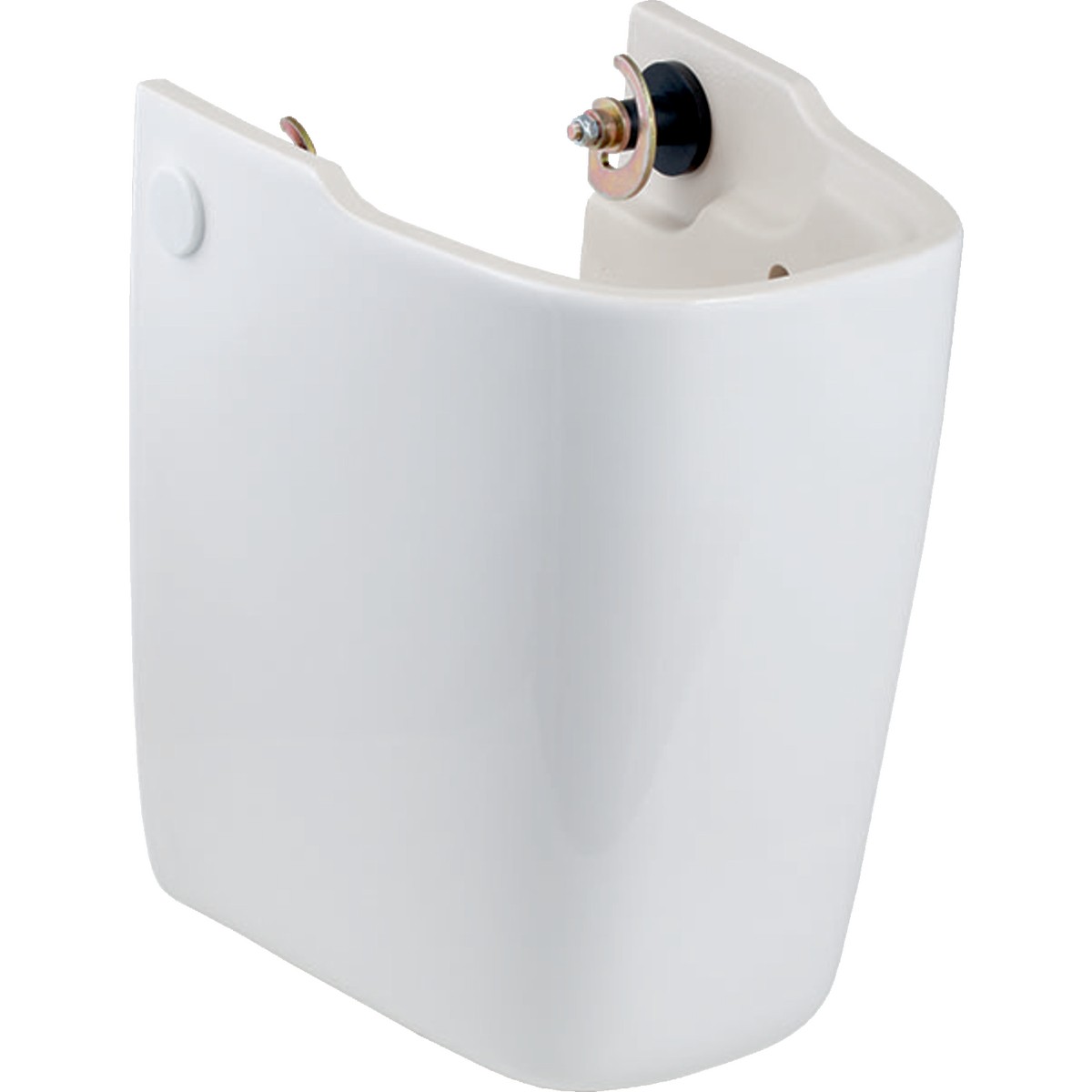 Geberit Smyle Square Semi Pedestal - White [500575011] - (pedestal only)