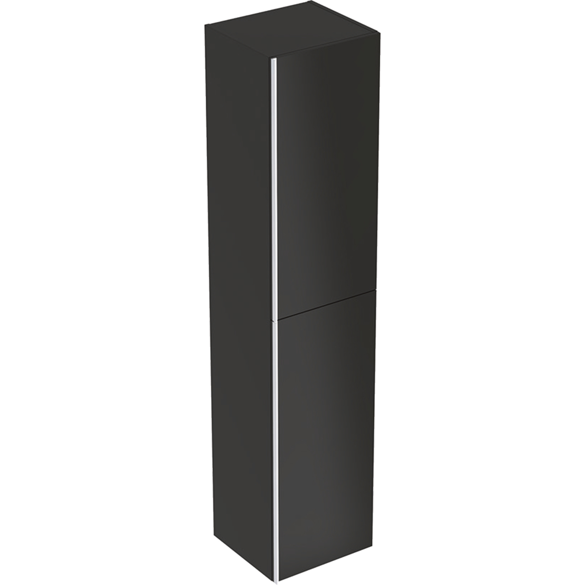 Geberit 500619JK2 Acanto Tall Cabinet with Two Doors - Lava