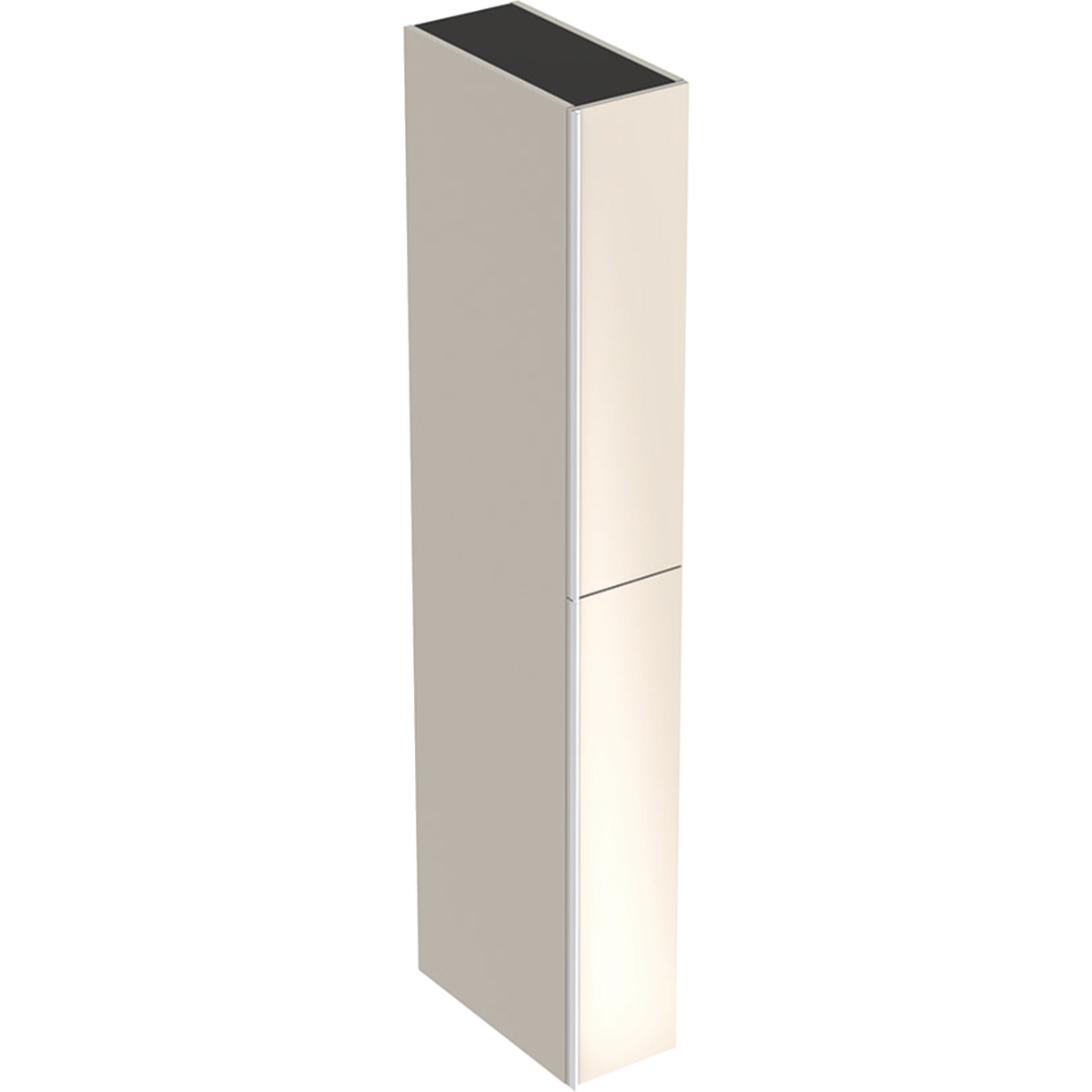 Geberit 500638JL2 Acanto Tall Room Divider Side Unit - Sand