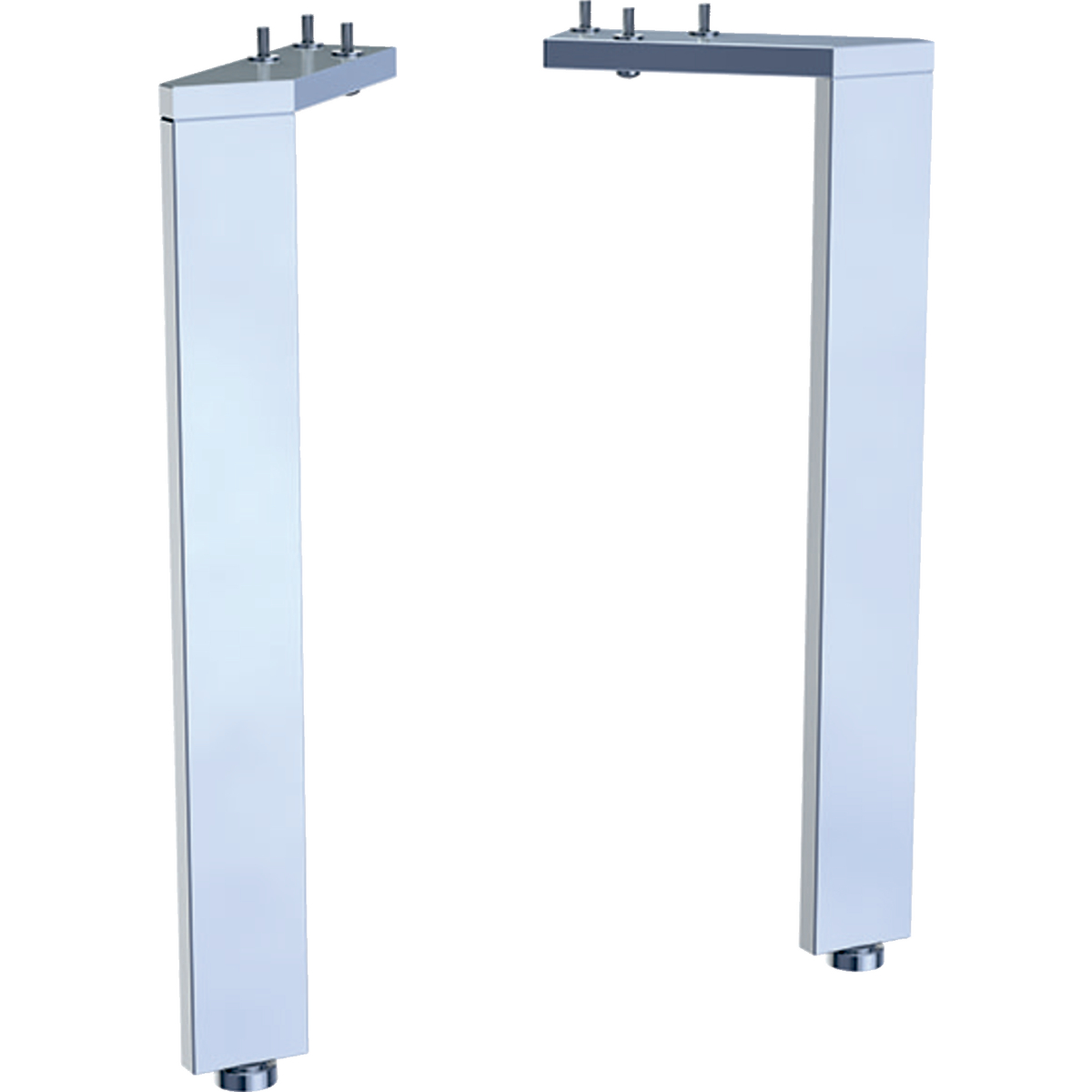 Geberit 500657002 Acanto Feet for Compact Basin Units (Pair) - Chrome