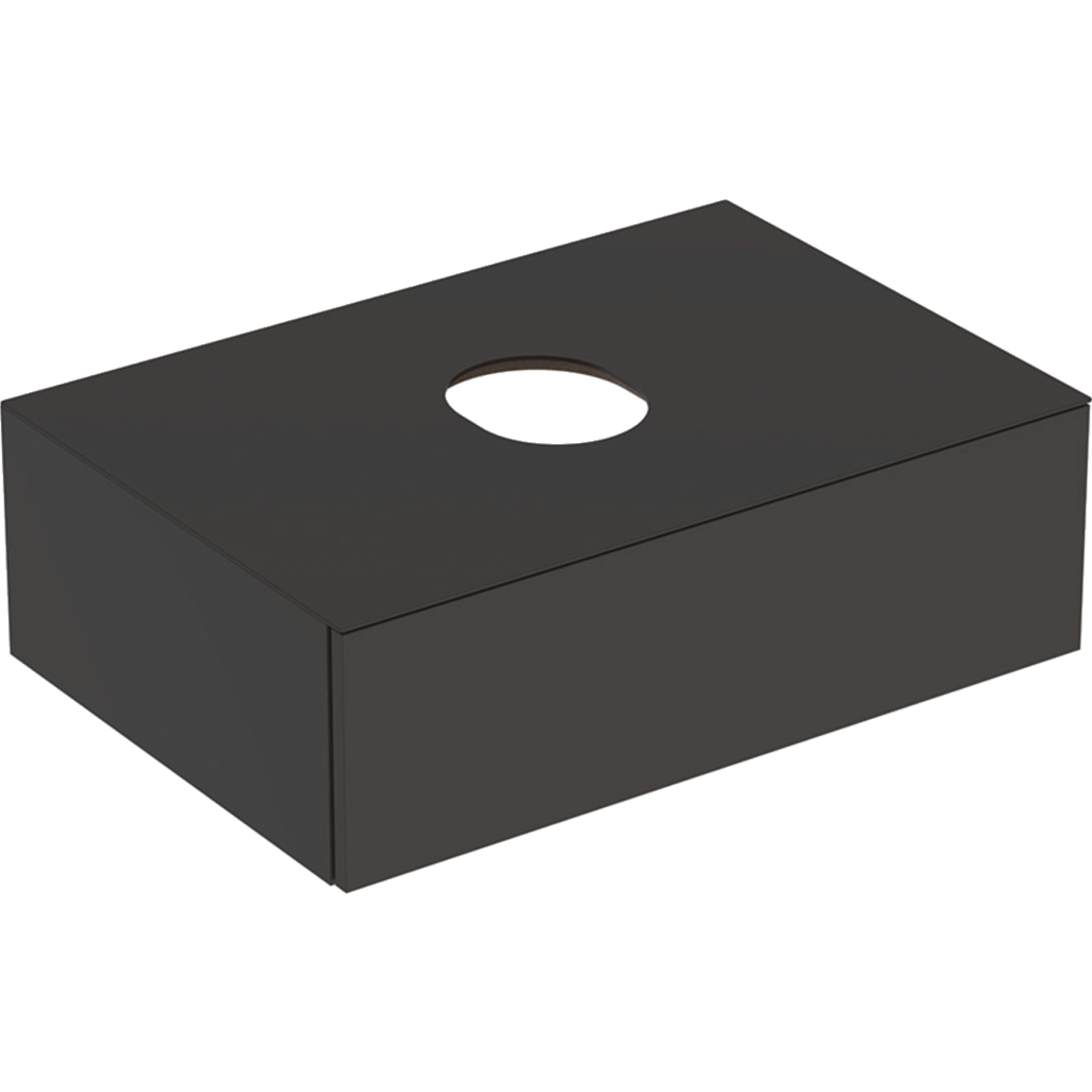 Geberit 501160001 Variform 750mm Cabinet for Lay-on Basin & One Drawer - Lava