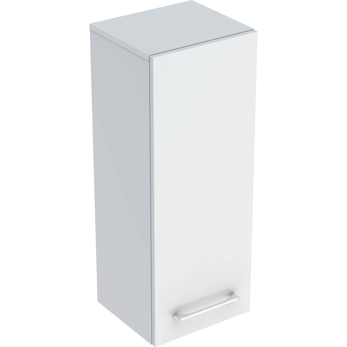 Geberit 501276001 Square S Medium Cabinet with One Door - White