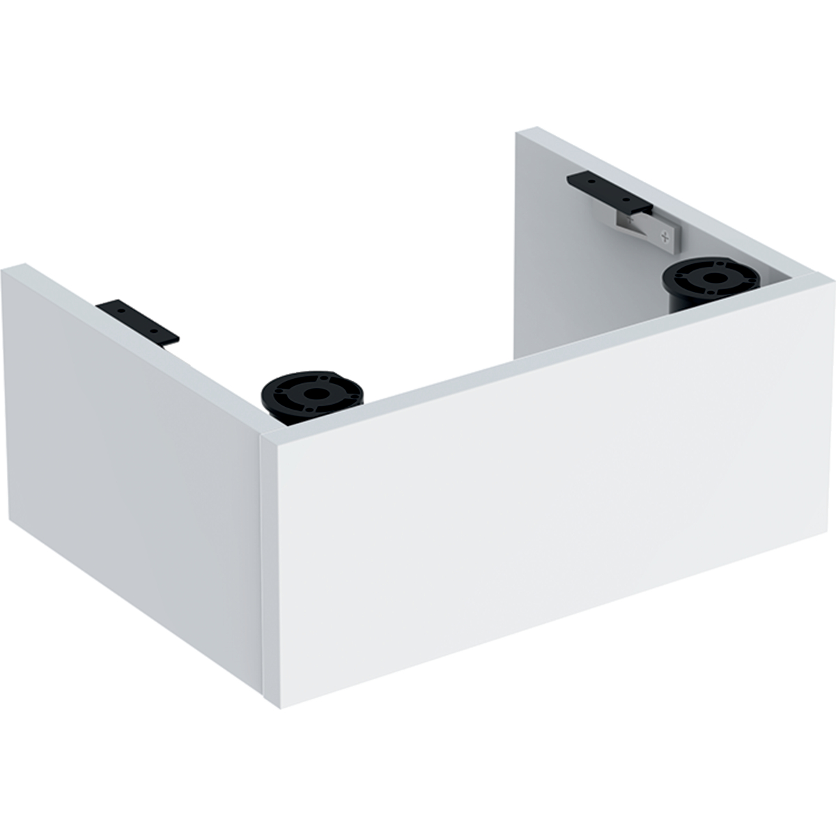 Geberit 501591001 Selnova Compact Plinth for 450mm Wash Basin Unit - White