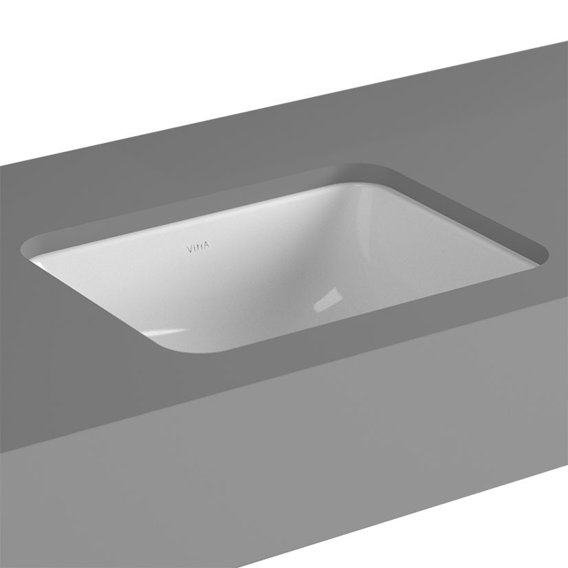Vitra S20 U/Counter Basin 37.5cm. - White [54730030618]