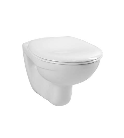 Vitra Comm Wall Mounted Pan - White [6855WH] - (WC pan only)