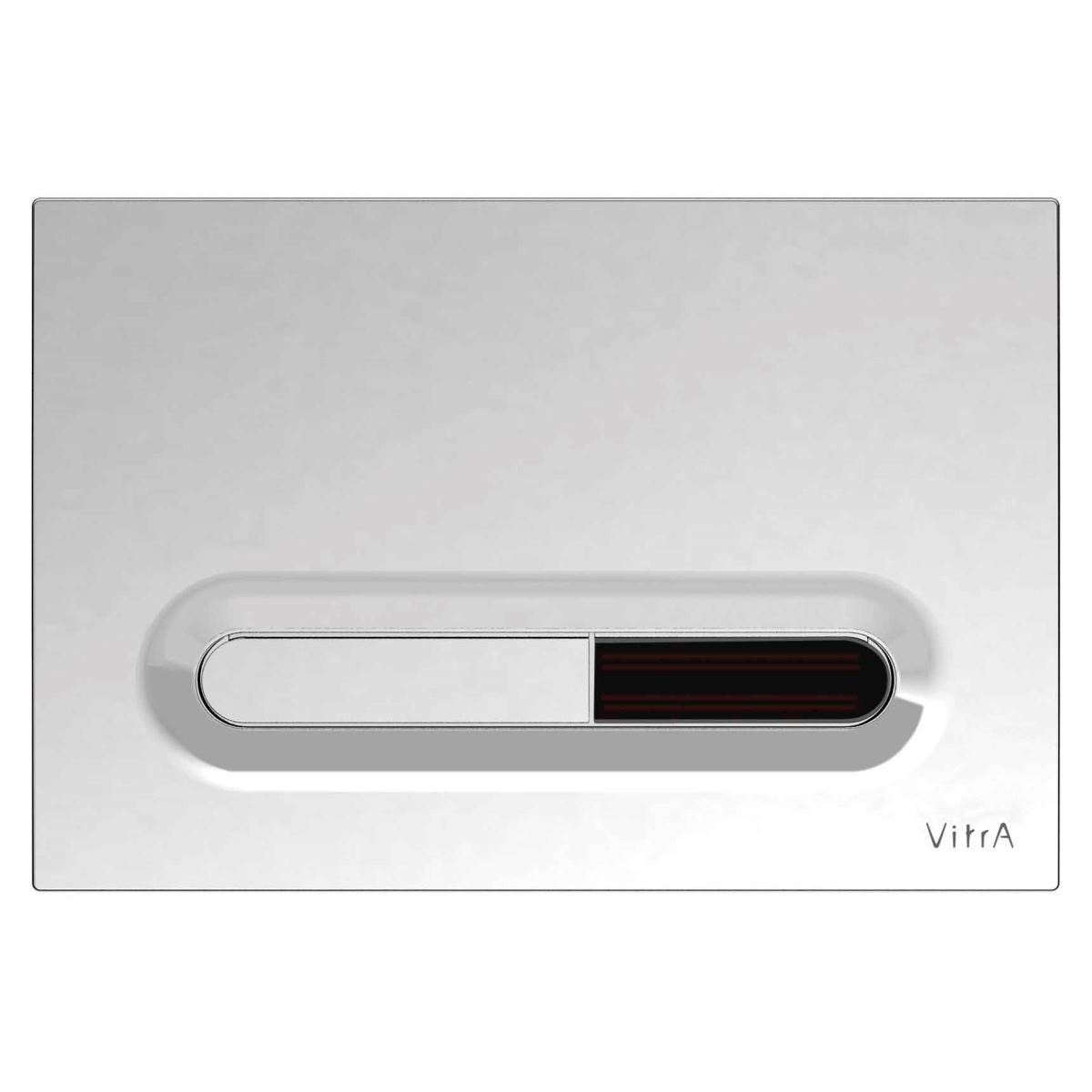 Vitra Loop T Electronic Flush Plate - Matt Chrome Plated [7400885]