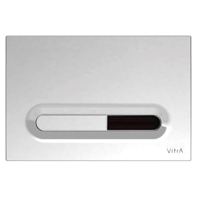 Vitra Loop T Electronic Flush Plate - Chrome Plated [7420880]