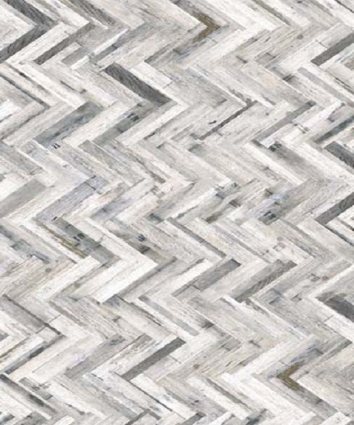 Nuance Postformed Panel - 1200 x 2420h x 11mm Herringbone Whitewash [813758]