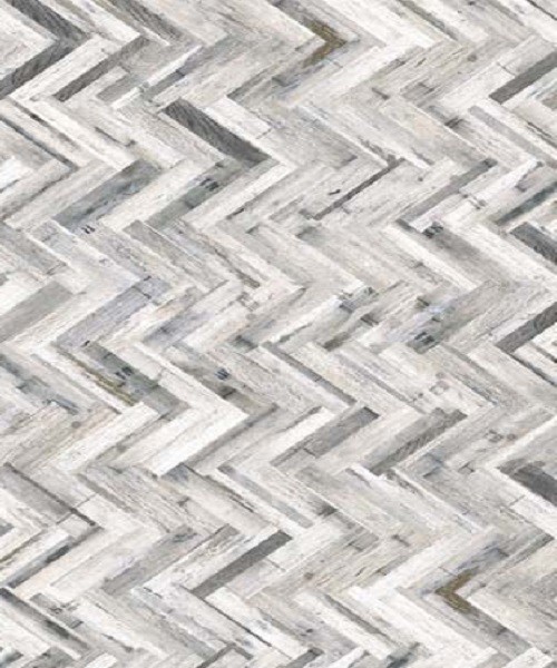 Nuance Tongue & Groove Panel - 1200 x 2420h x 11mm Herringbone Whitewash [817619]