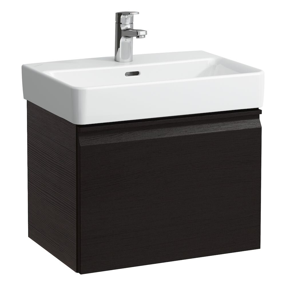 Laufen 830210954231 Pro S Vanity Unit for Compact Basin - 1x Drawer 510x372x397mm Wenge (Vanity Unit Only - Basin NOT Included)