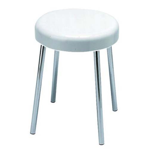 Inda Colorella Stool 42 x 31cm dia. - Chrome [A03750CR]