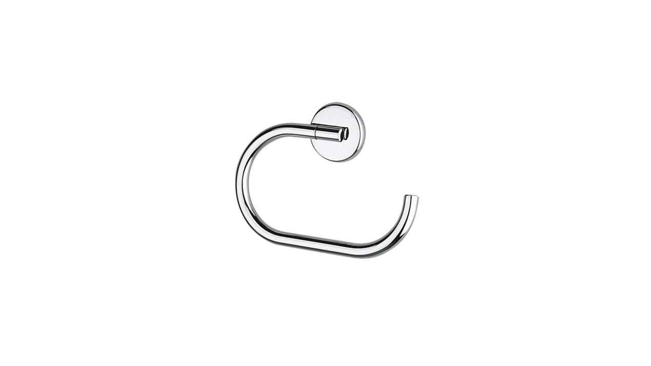 Inda Hotellerie Towel Ring 22 x 16h x 3cm - Chrome [A04160CR]