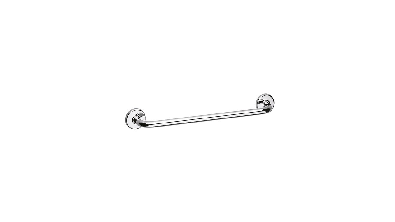 Inda Hotellerie Towel Rail 37 x 7h x 8cm - Chrome [A0494ACR]