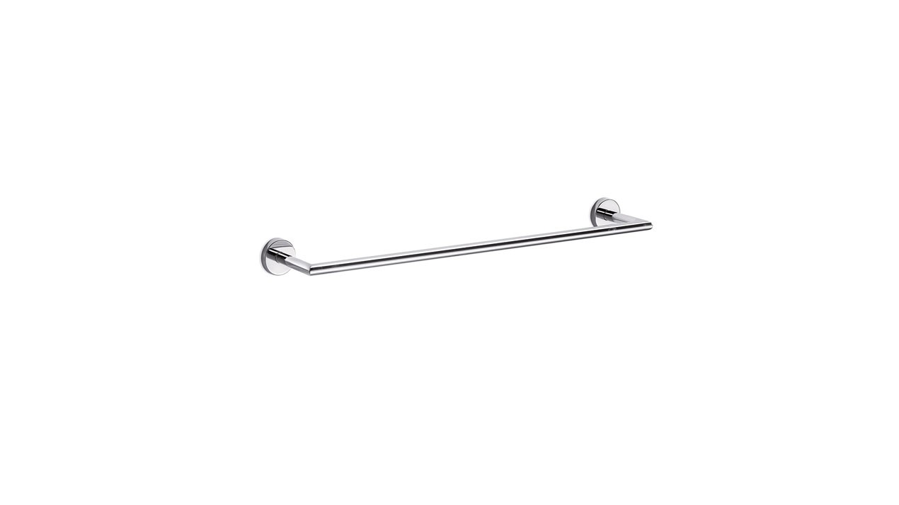 Inda Gealuna Towel Rail 80 x 5h x 9cm - Chrome [A1018DCR]