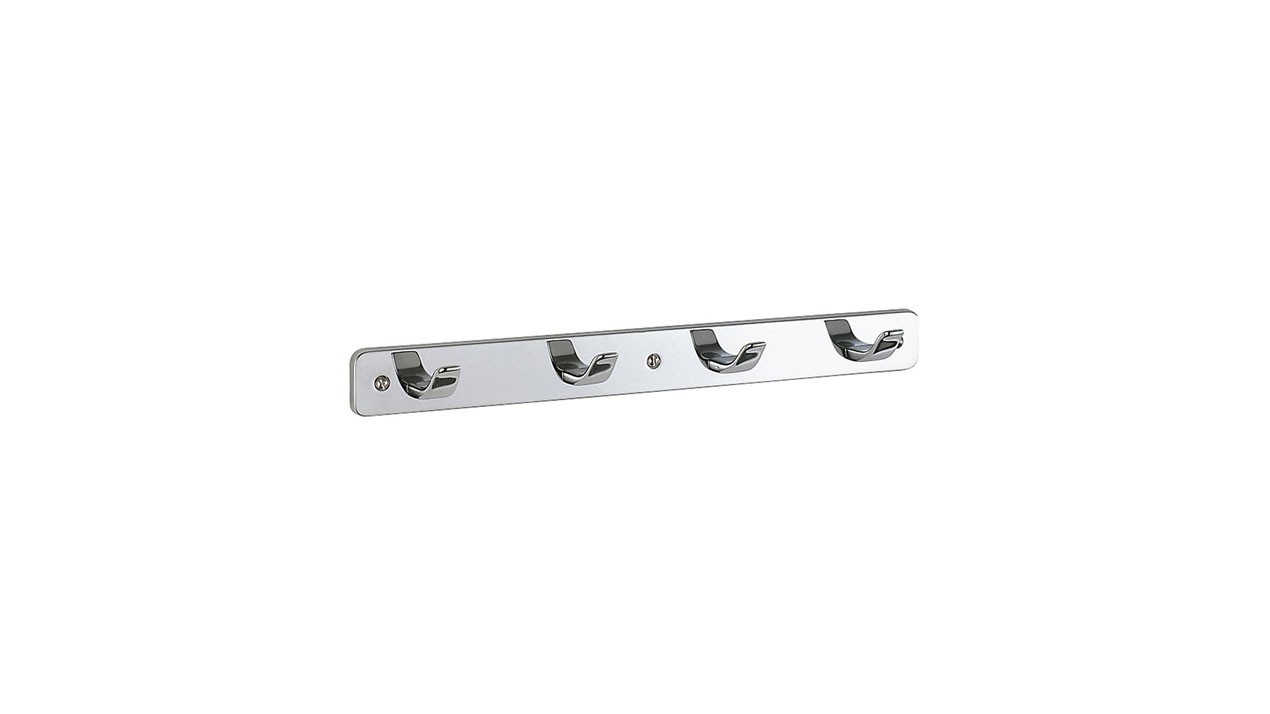 Inda Hotellerie Robe Hook 39 x 4h x 4cm - Chrome [A12254CR003]