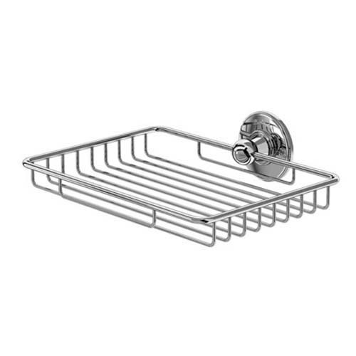 Burlington A15CHR Large Wired Soap Basket 215 x 179mm Chrome