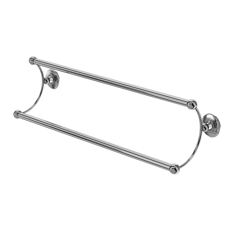 Burlington A17CHR Double Towel Rail Chrome