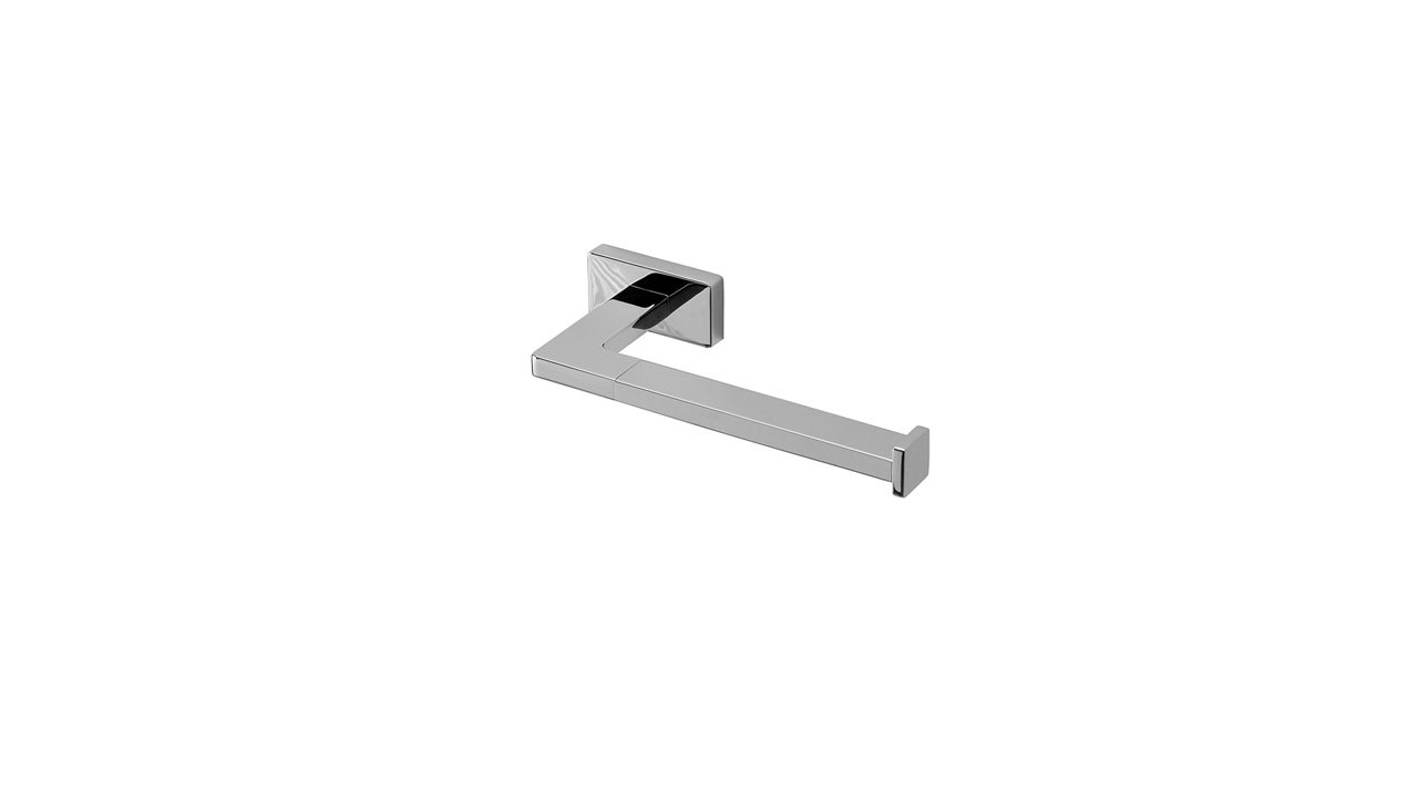 Inda Lea Toilet Roll Holder 18 x 3h x 8cm - Chrome [A1825ACR]