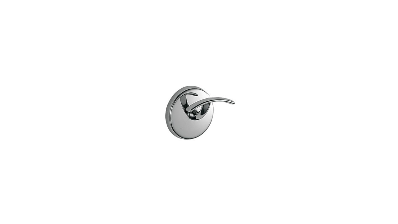 Inda Colorella Robe Hook 6 x 7cm dia. - Chrome [A23210CR]