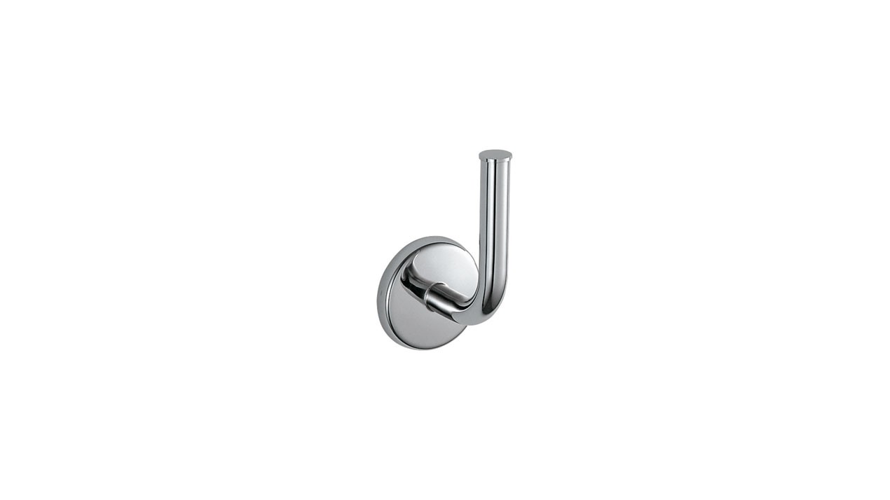 Inda Colorella Spare Toilet Roll Holder 7 x 13h x 8cm - Chrome [A23280CR]