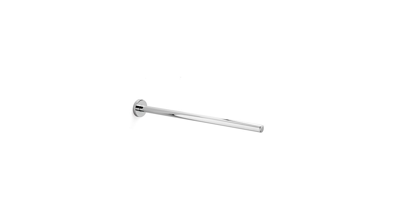 Inda One Towel Pole 4.5 x 4.5h x 35cm - Chrome [A2415ACR]