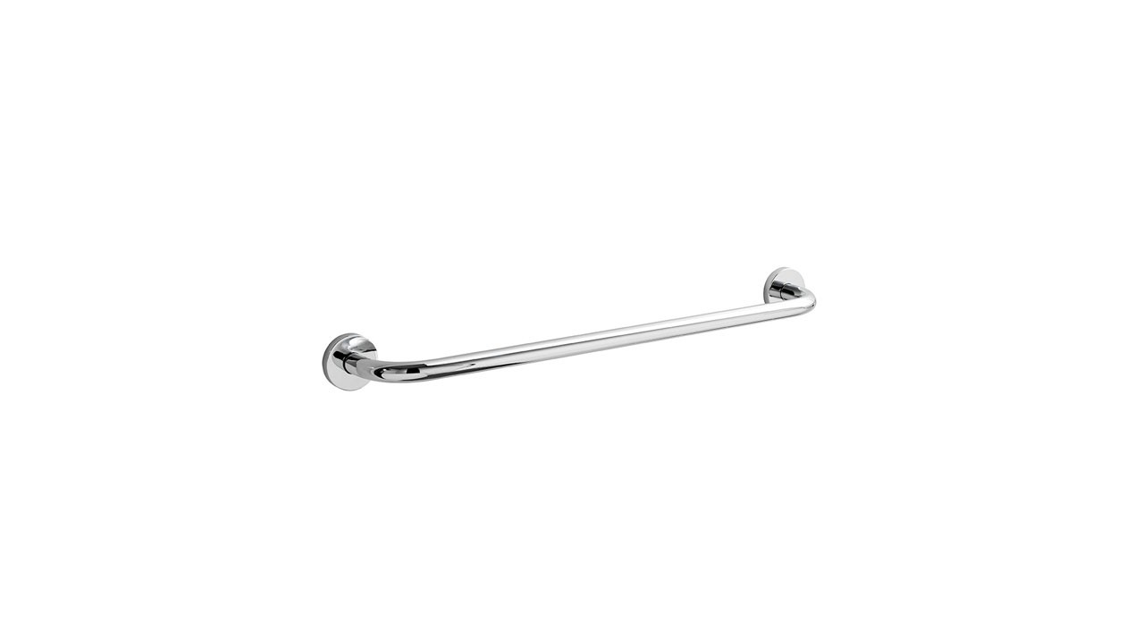 Inda One Towel Rail 65 x 4.5h x 7cm - Chrome [A2490CCR]