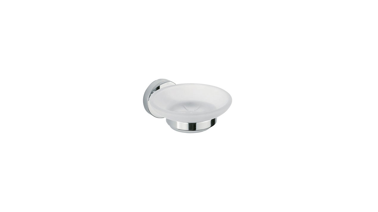 Inda Forum Soap Dish 11 x 6h x 14cm - Chrome [A36110CR21]