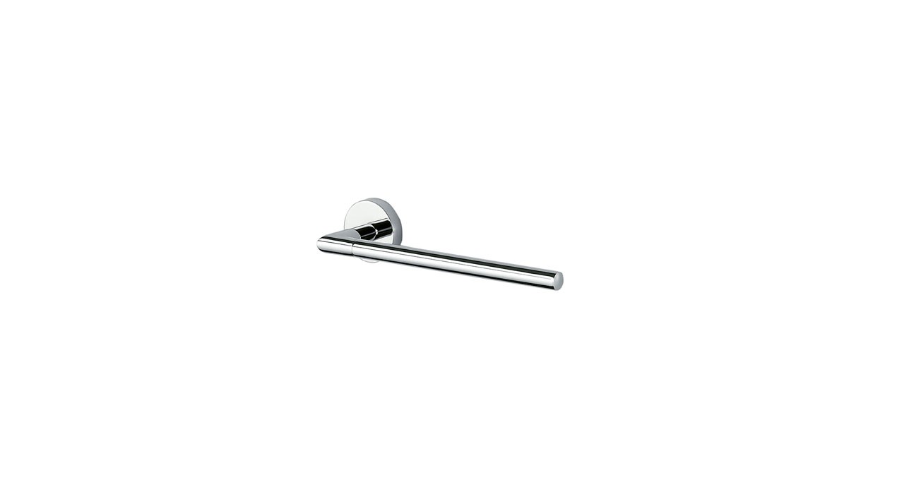 Inda Storm Towel Arm 26 x 6h x 7cm - Chrome [A0718ACR]
