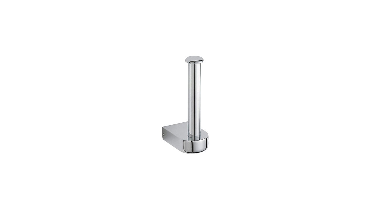 Inda Hotellerie Spare Toilet Roll Holder 5 x 16h x 8cm - Chrome [A38250CR]