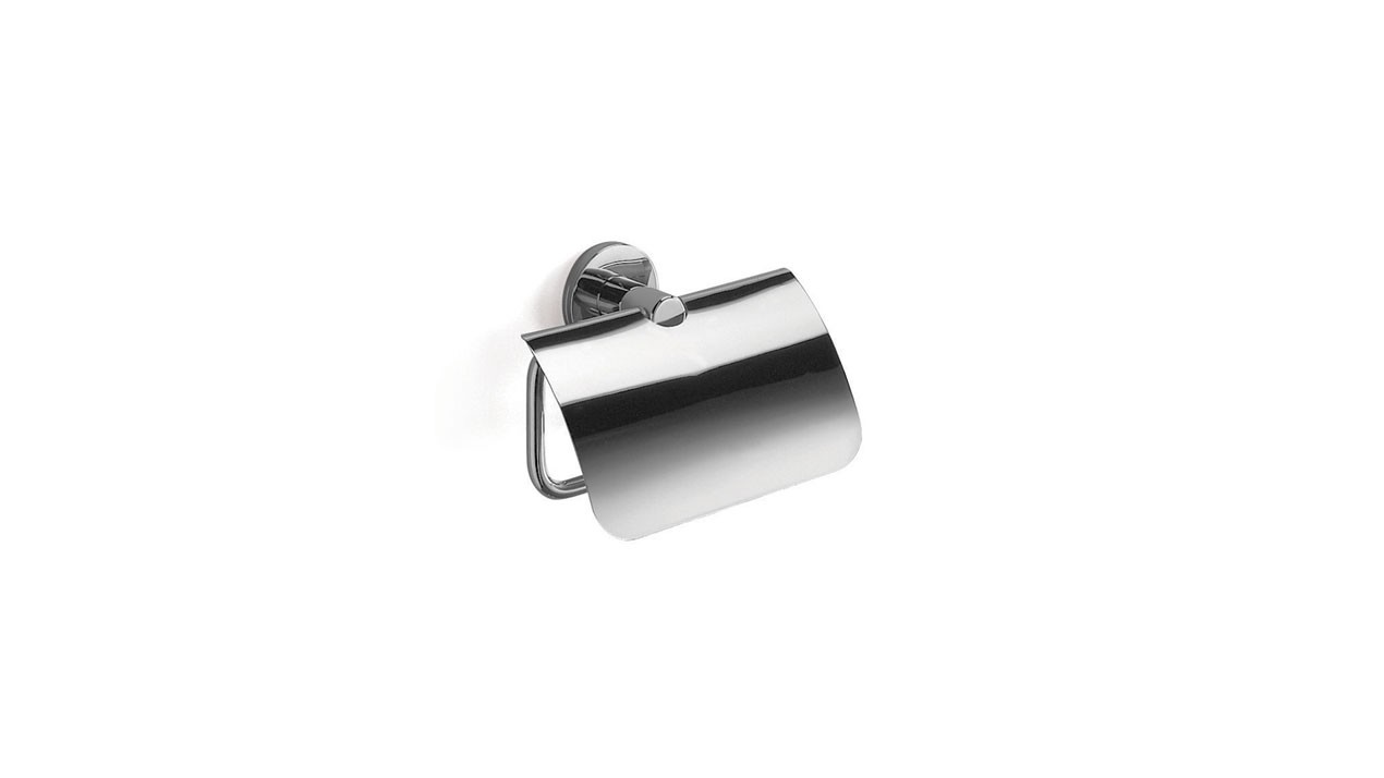 Inda Touch Toilet Roll Holder 15 x 12h x 5cm - Chrome [A4626BCR]