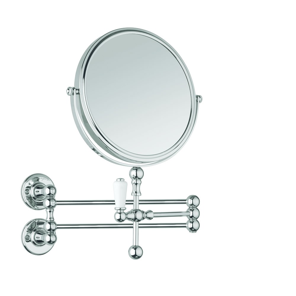 Burlington A57CHR Cosmetic Mirror 379 x 266mm Chrome