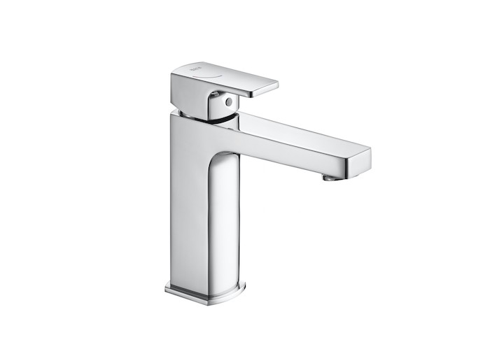 ROCA L90 Compact Smooth Body Basin Mixer with Click-Clack Waste A5A3C01C0R