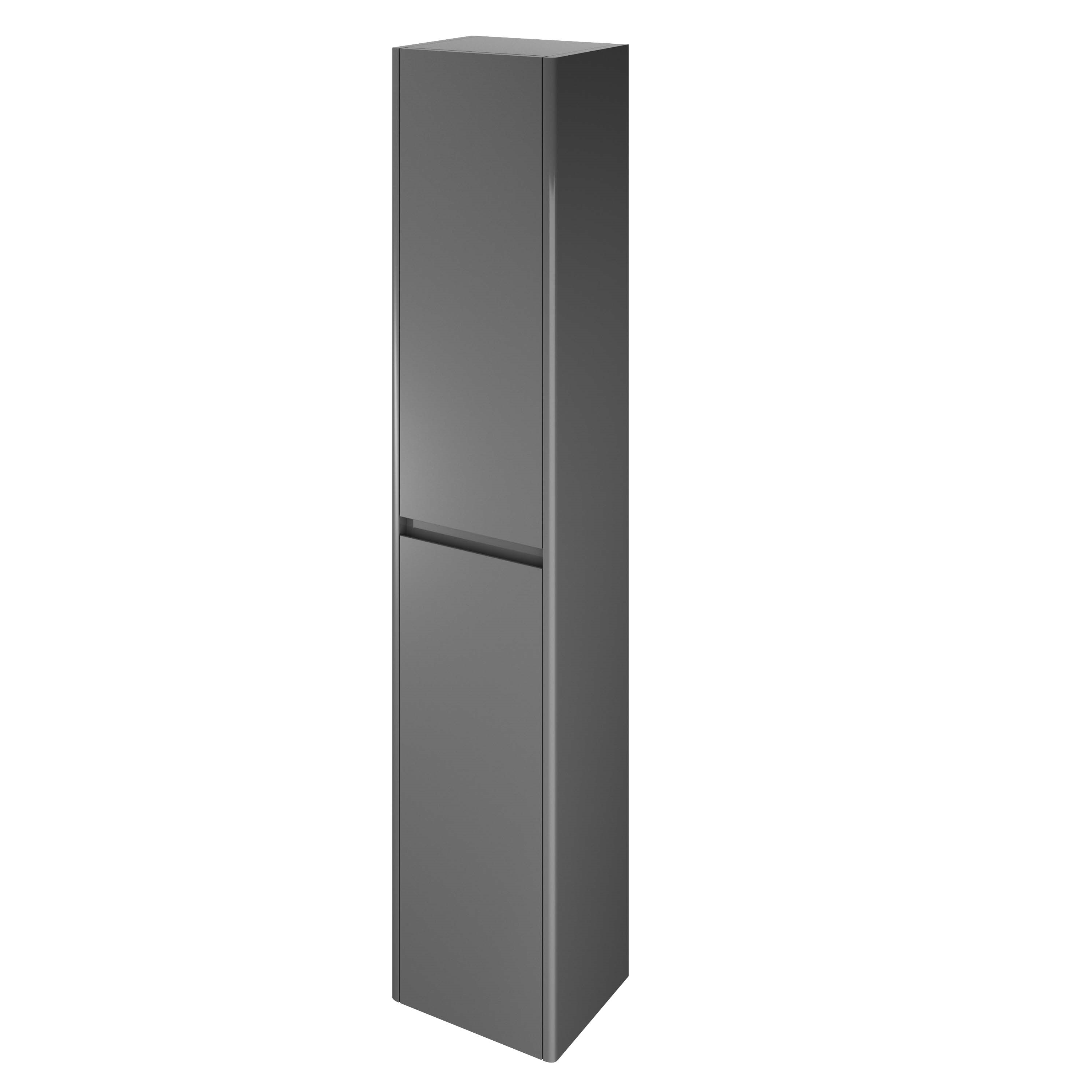 The White Space AMFTBAG Americana 140cm Tall Cabinet - Anthracite Grey