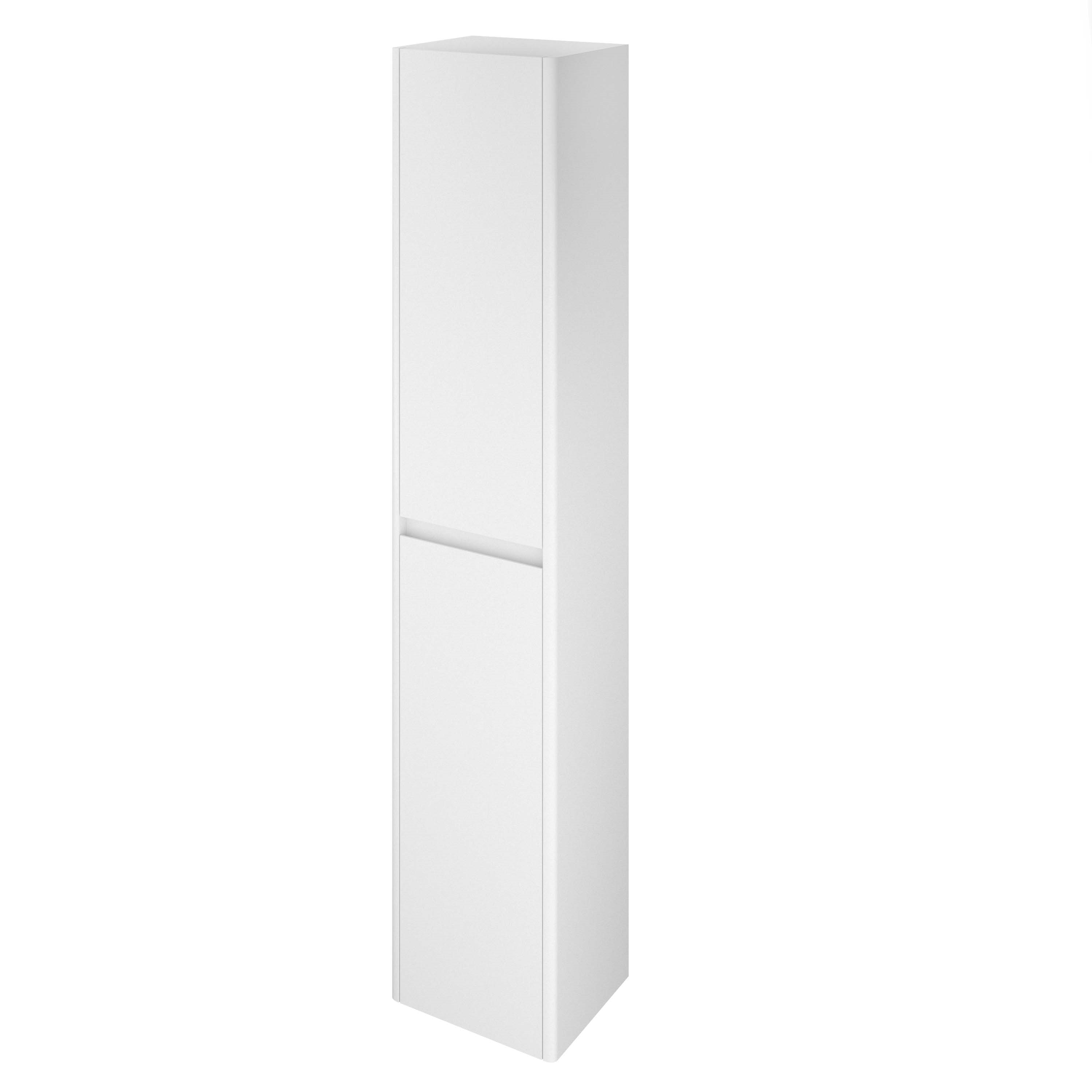 The White Space AMFTBW Americana 140cm Tall Cabinet - White