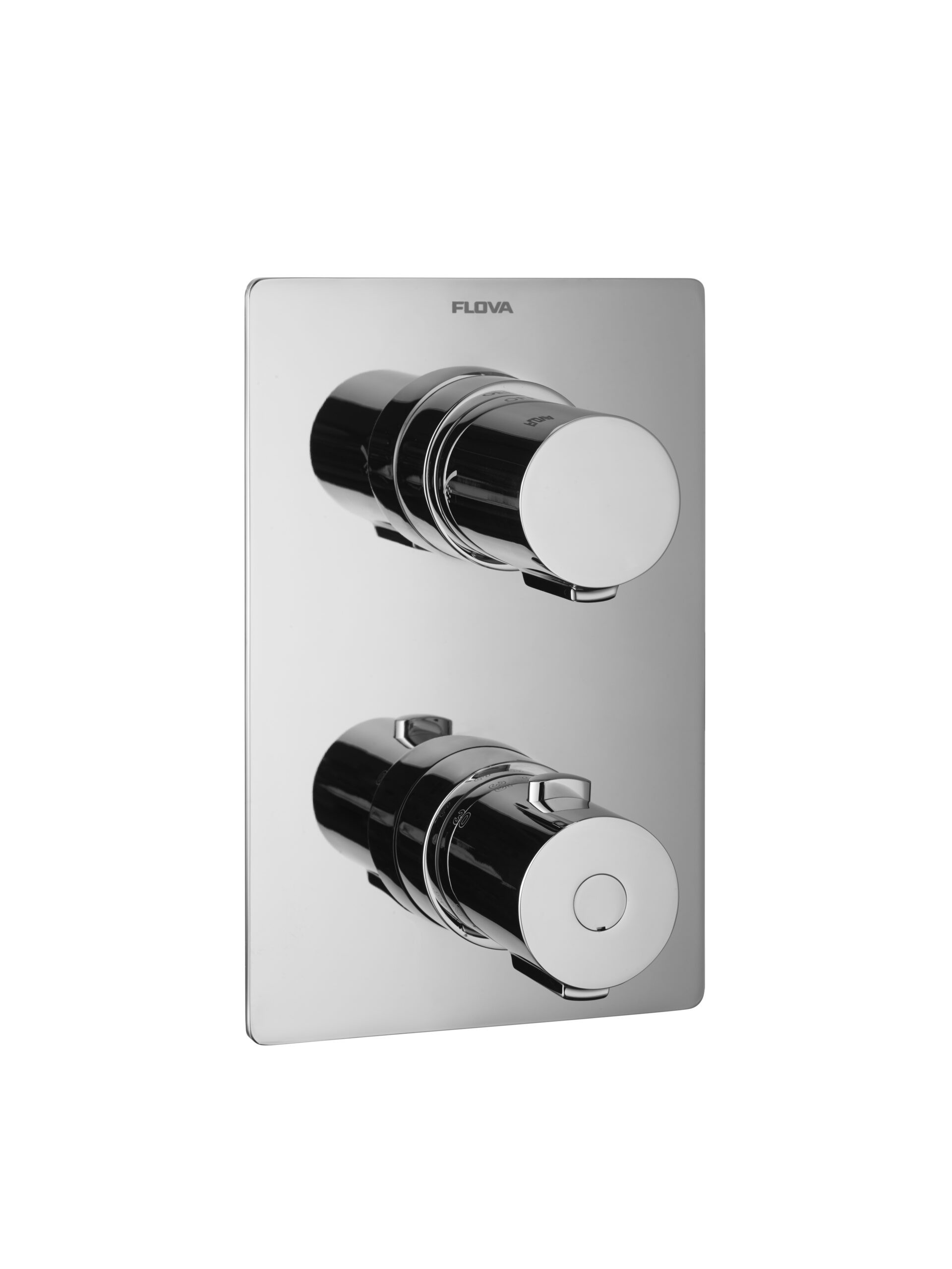 FLOVA AN-TRIM Annecy Square SmartBOX Finishing Kit Chrome