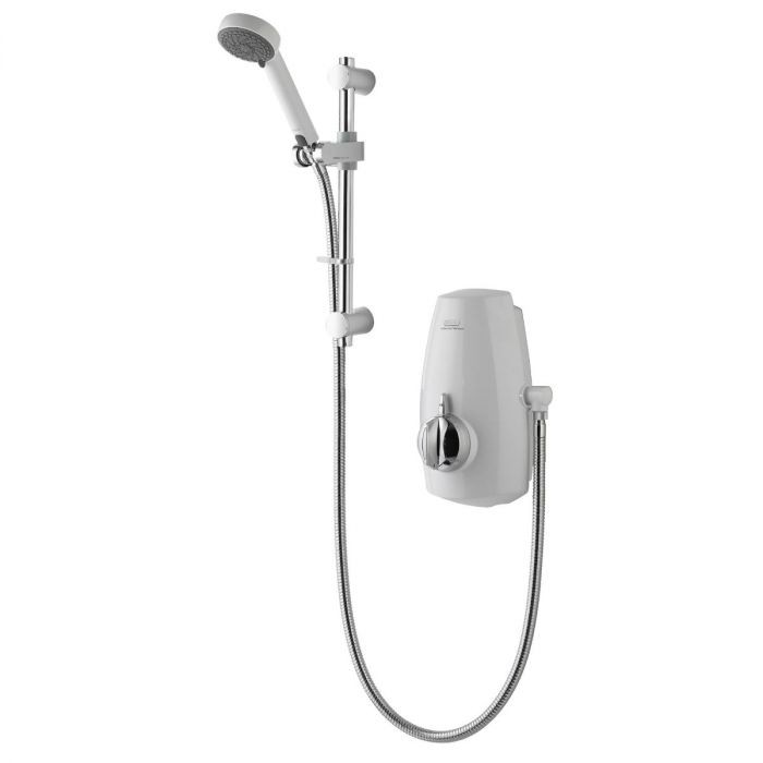 Aqualisa 813.40.21 Aquastream Power Shower White/Chrome