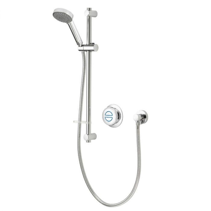 Aqualisa QZD.A1.BV.20 Quartz Classic Smart Digital Concealed Shower with Adjustable Head (HP/Combi)