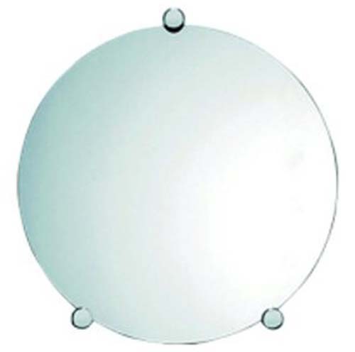 Inda Fast Block Mirror Circular Matt Edge 60cm dia [AS1160]