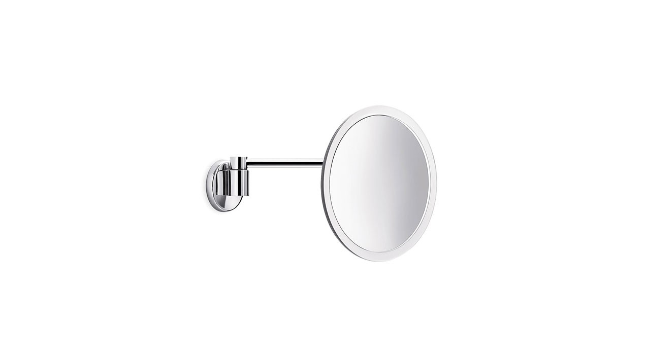 Inda Magnifying Mirror 3 x Magnification 20 x 20h x 26cm - Chrome [AV058ECR]