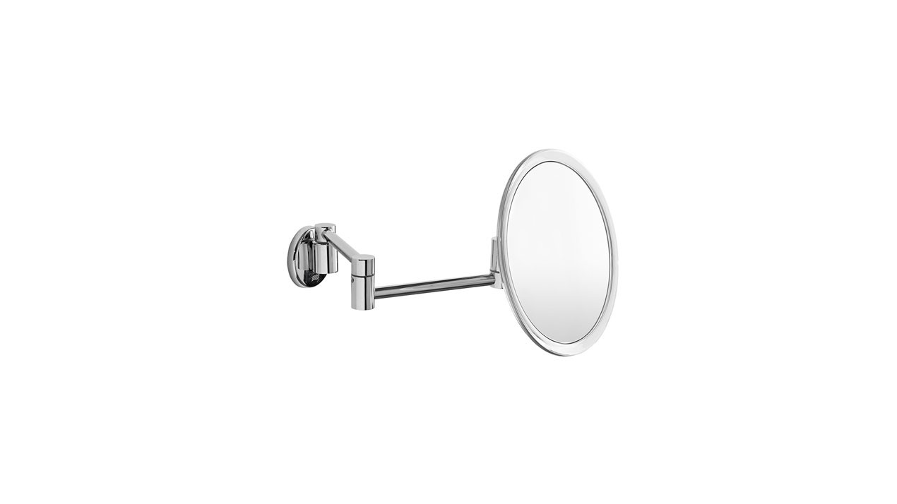 Inda Magnifying Mirror 3 x Magnification 20 x 20h x 40cm. - Chrome [AV058LCR]