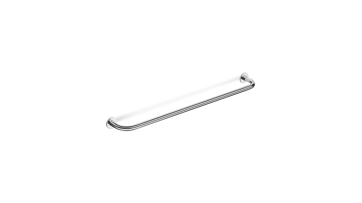 Inda Hotellerie Towel Rail 34 x 4h x 8cm - Chrome [AV190ACR]