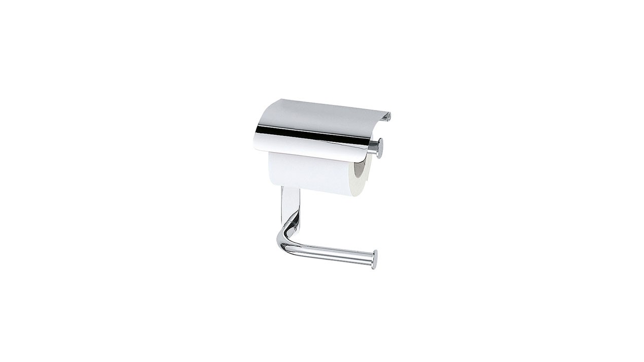 Inda Hotellerie Double Toilet Roll Holder 16 x 19h x 11cm - Chrome [AV425BCR]