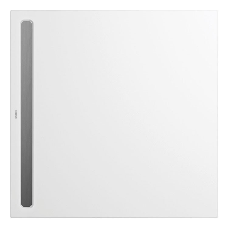 Kaldewei Nexsys Design Covers - of 80cm length. Model 4132 - Brushed Stainless Steel [687771230969]